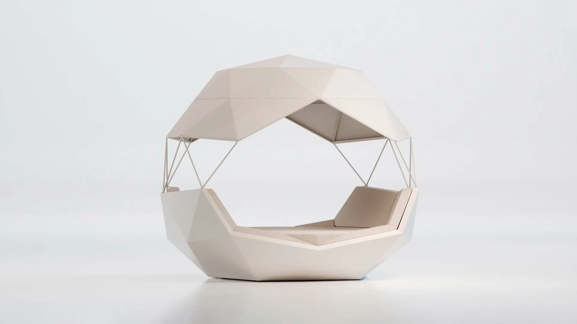 Igloo Daybed de Vondom, diseñado por Ramón Esteve